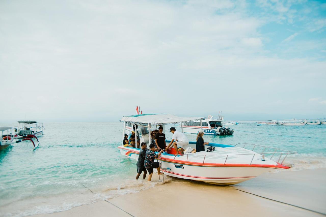 The Canda Mushroom Beach Lembongan Kültér fotó
